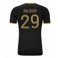Camisa de Futebol AS Monaco Folarin Balogun #29 Equipamento Secundário 2023-24 Manga Curta